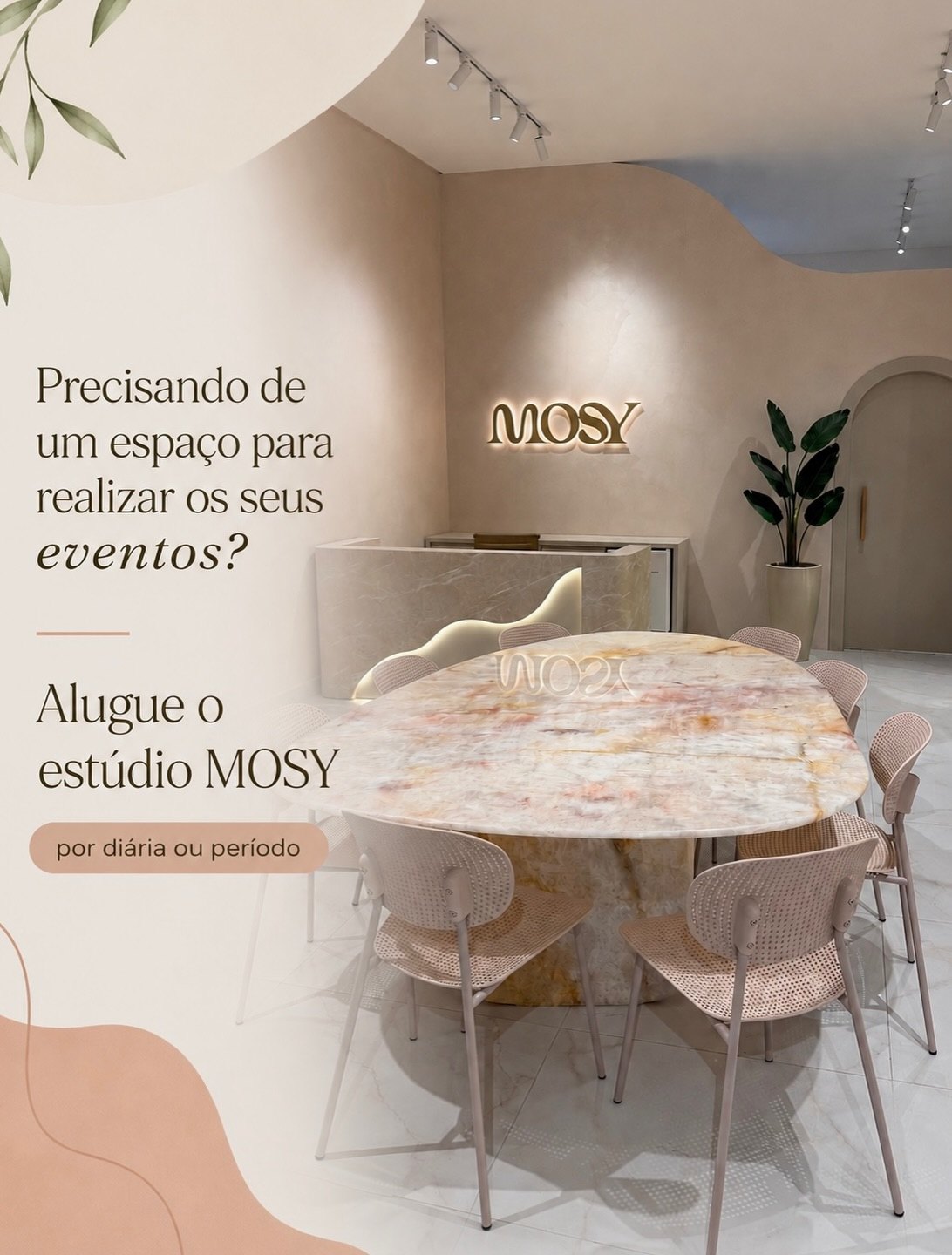 Ambiente principal do Mosy Studio